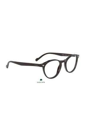 عینک محافظ نور آبی قهوه ای زنانه 51 پلاستیک UV400 آستات کد 800595472