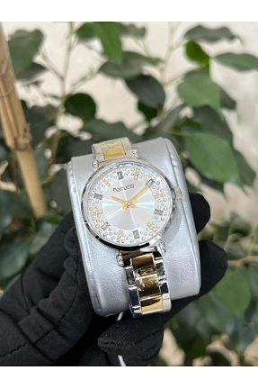 ساعت مچی طلائی زنانه 31-35 میلی متر Ferrucci - کد 800851052