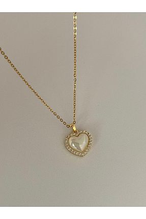 گردنبند استیل ( فولاد ) طلائی زنانه استیل (فولاد) ZWEIG - کد 719058725