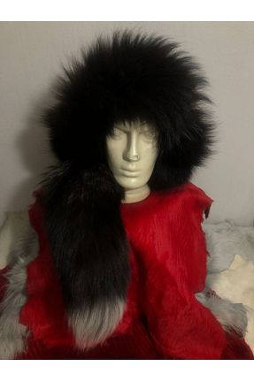 کلاه قهوه ای زنانه چرم خالص hoaryage - کد 800941705