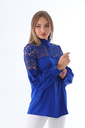 پیراهن سایز بزرگ سرمه ای زنانه سایز بزرگ Loom Boutique - کد 735402375