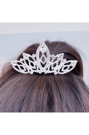 تاج سفید بچه گانه سنگ کریستال MAGRİB - کد 800894684