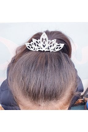 تاج سفید بچه گانه سنگ کریستال MAGRİB - کد 800894684