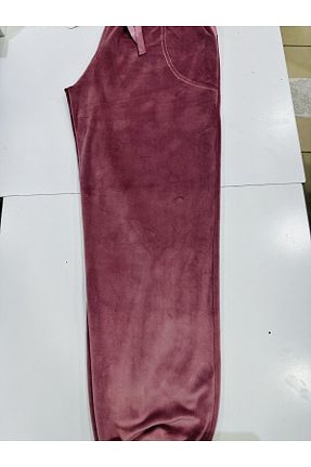 شلوار کرمگن صورتی زنانه پاچه کش دار Mihra - کد 793385084