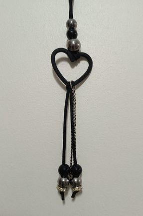 گردنبند جواهر مشکی زنانه منجق Caelo - کد 800933444