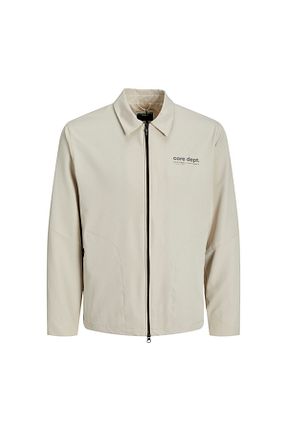 بادگیر و بارانی بژ مردانه پارچه Jack & Jones - کد 801110807