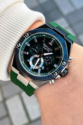 ساعت مچی سبز مردانه 46-50 میلی متر Ferrucci - کد 800557939