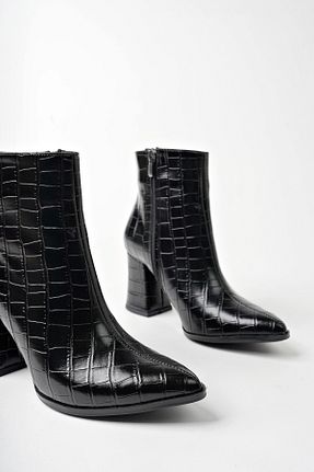 بوت / نیم بوت مشکی زنانه جیر Marshetta Shoes - کد 778752223