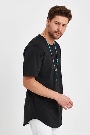 تیشرت مشکی مردانه رگولار BABBOSS - کد 790855193