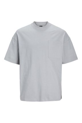 تی شرت سفید مردانه اورسایز کد 800855702