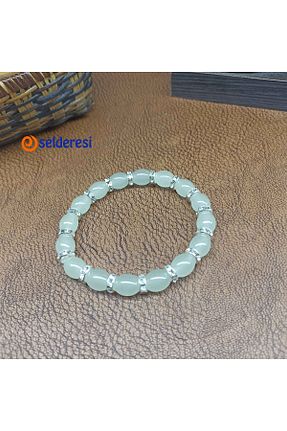 دستبند جواهر سفید زنانه Selderesi - کد 69328122