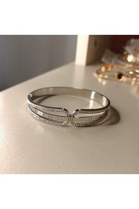 دستبند استیل زنانه فولاد ( استیل ) کد 759085739