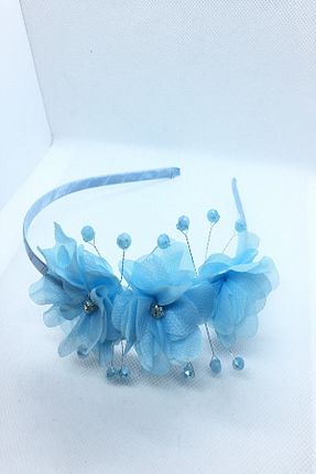 تاج آبی زنانه سنک زیرکون Çınar Aksesuar - کد 39412510