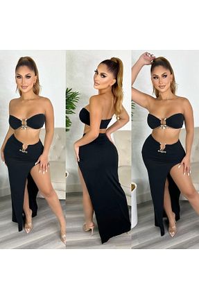 لباس مشکی زنانه بافتنی BF Bikini Fashion - کد 369721483