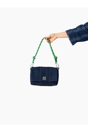 کیف دوشی سرمه ای زنانه YOURHANDBAGS - کد 353725660
