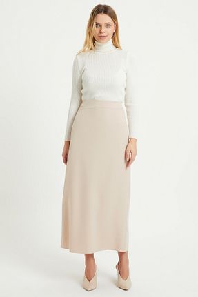 دامن حجاب طوسی زنانه Kalem NPRIVE - کد 801388520