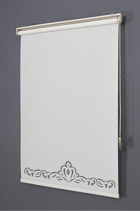 پرده کشوئی بژ کلاسیک Stor ŞimşekCurtain - کد 800206551