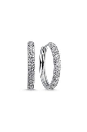 گوشواره جواهر سفید Merano Design - کد 756712202