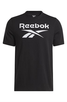 تیشرت مشکی مردانه یقه دوچرخه Reebok - کد 750512394