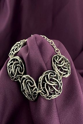 دستبند جواهر زنانه روکش نقره MOONİ ACCESSORİES - کد 69422172