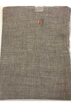 شال قهوه ای زنانه کشمیر CASHMERE AND SİLK MAWLANA - کد 119267028