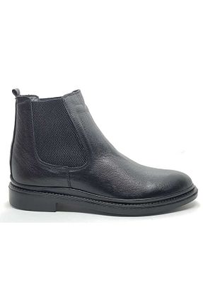 بوت / نیم بوت مشکی مردانه چرم خالص Neco - کد 802149436