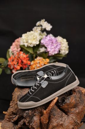کفش کژوال مشکی مردانه چرم طبیعی پاشنه کوتاه ( 4 - 1 cm ) پاشنه ساده کد 802127655
