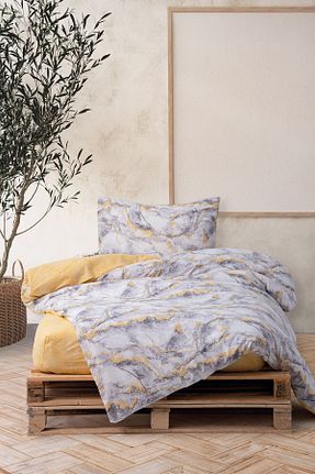 روتختی تک نفره زرد پنبه ای Cozy Home - کد 789852186