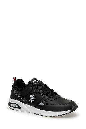 کفش اسنیکر مشکی مردانه بند دار U.S. Polo Assn. - کد 801303556