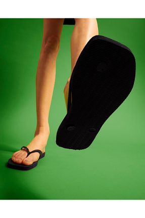 دمپائی مشکی زنانه پاشنه تخت Havaianas - کد 801838777
