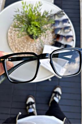 عینک محافظ نور آبی مشکی زنانه 50 پلاستیک UV400 ترکیبی کد 792884653