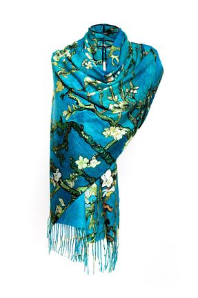 شال رنگی زنانه کشمیر CASHMERE AND SİLK MAWLANA - کد 411362585