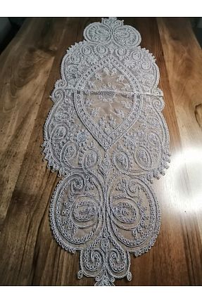 رومیزی طوسی Şönil Neweste - کد 785833234