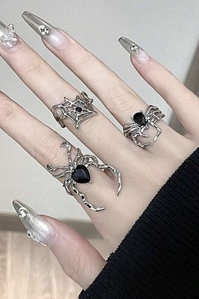 انگشتر جواهر زنانه زیرکن Ef Butik - کد 801828484