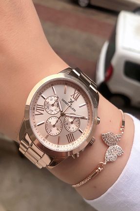 ساعت مچی زرد زنانه 36-40 میلی متر Daniel Klein - کد 368099755