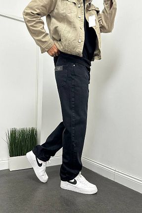 شلوار مشکی مردانه پنبه ای Denim Shorty - کد 801939675
