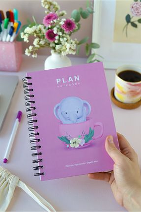سر رسید صورتی Spiralli Deep Notebook - کد 691796859