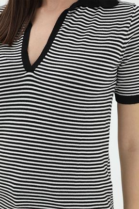 بلوز مشکی زنانه رگولار Tienda Elegante - کد 742117295
