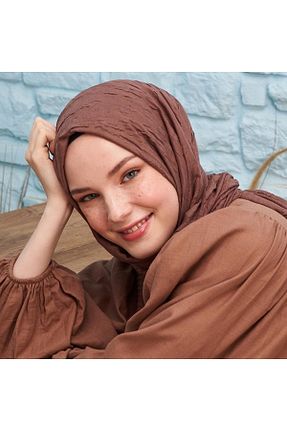 شال سرمه ای زنانه پنبه ای LEADER HOME - کد 409642569