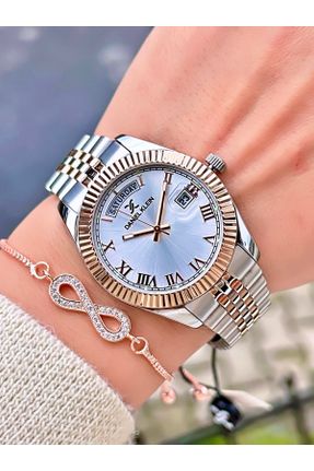 ساعت مچی سفید زنانه فولاد ( استیل ) تقویم کد 802095910