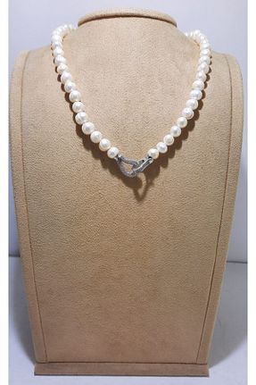 گردنبند مروارید سفید مروارید فرهنگی TMD AKSESUAR - کد 239079667