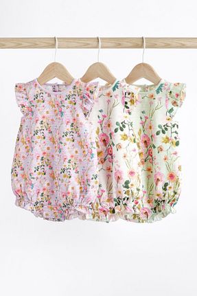 سرهمی خواب بنفش بچه گانه پنبه ای Next Baby - کد 802106684