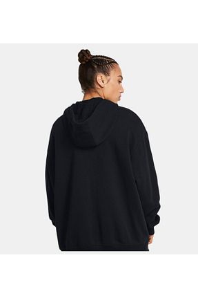 سوئیشرت اسپرت مشکی زنانه گشاد Under Armour - کد 802116819