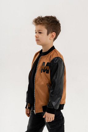 کت قهوه ای بچه گانه رگولار Gold Class Kidswear - کد 740515896