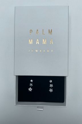 گوشواره استیل (فولاد) زنانه استیل (فولاد) PALMMAMA - کد 800898334