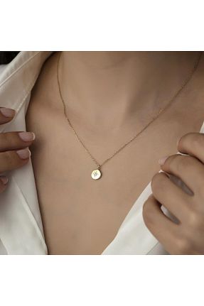 گردنبند طلا زرد زنانه 14 عیار HEMS JEWELLERY - کد 746142599