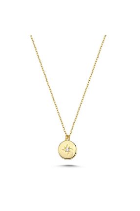 گردنبند طلا زرد زنانه 14 عیار HEMS JEWELLERY - کد 746142599