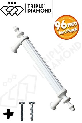 دسته مبلمان سفید Triple Diamond - کد 801897861