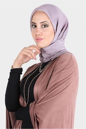 روسری بنفش پلی استر Alvina - کد 801700892