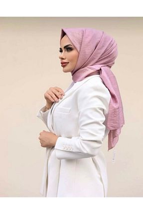 شال صورتی زنانه جاز İPEKSCARF - کد 467405136